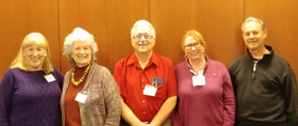 5 new Master Gardeners received their new badges tonight