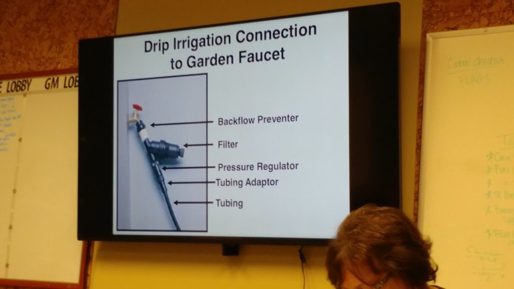 Connect to a garden faucet
