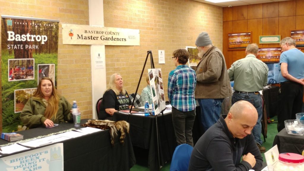 Deb Zoda manning the MG booth