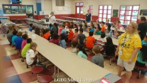3 second grade classes - LGEG May 24, 2019