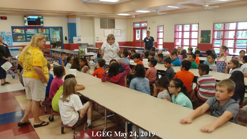 3 classes of second graders learn to prepare, cook and eat vegetables LGEG May 24, 2019