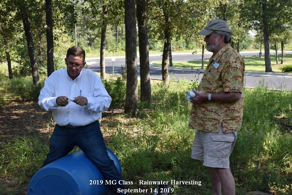 Sept 14, 2019 MG Class - Rainwater Harvesting-Lou Kellough
