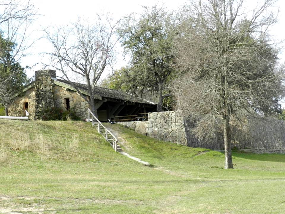 blanco state park pavilion, texans for state parks