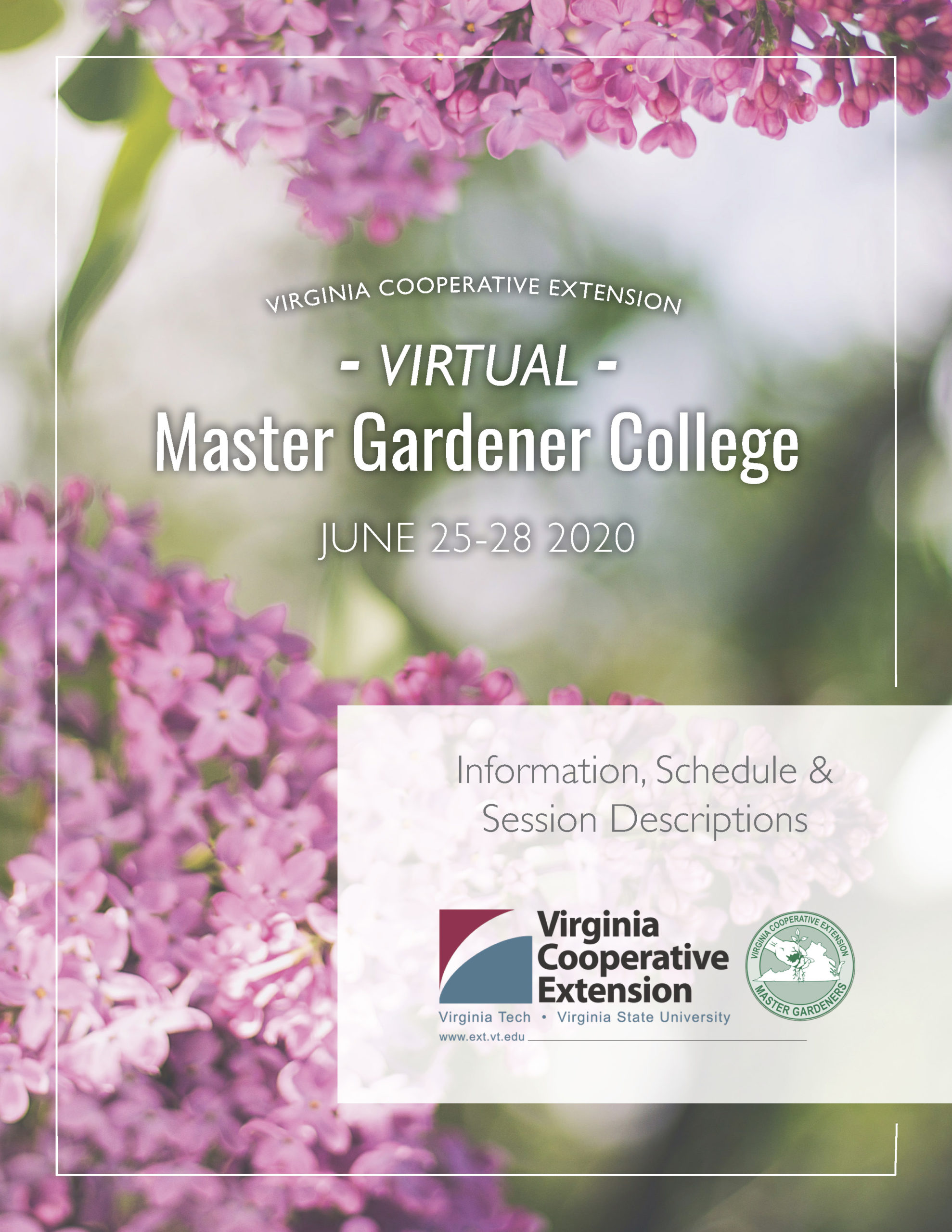 Virginia Master Gardener College 2020