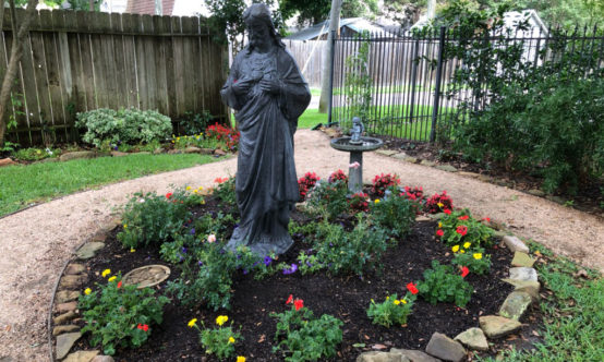 Photo of prayer garden
