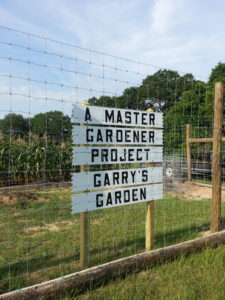 Garry's Garden Sign