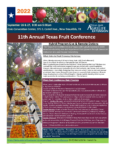 2022 Texas Fruit Conference Flyer