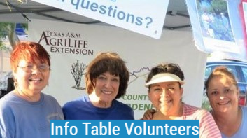 Info Table Volunteers