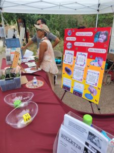 Youth Info Table at Zoo