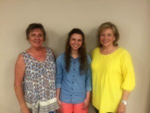 LGMG Scholarship presented by Mindy Burdick and Amy Russell to Audrey Pearson