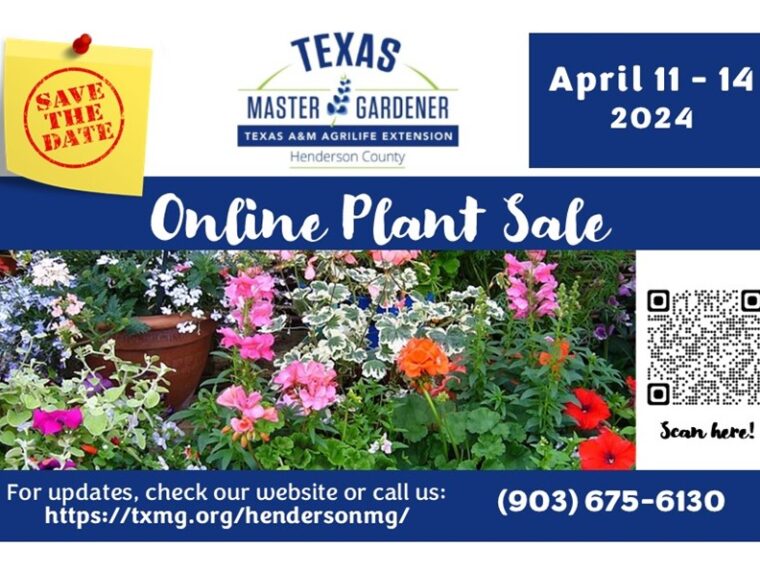 Plant Sale 2024 Save the Date