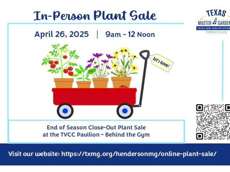 Plant Sale 2025 In-Person