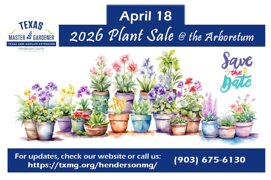 Plant sale flyer