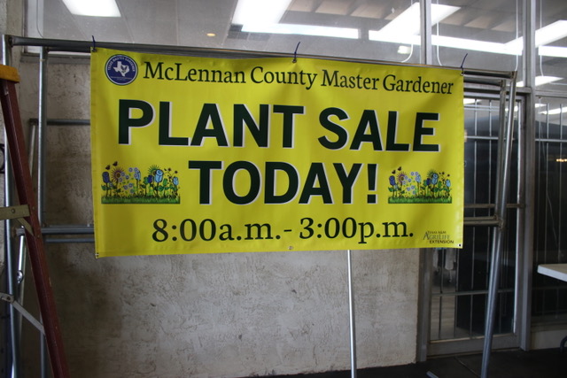 plant sale sign