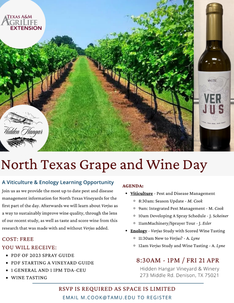 North Texas Grape and Wine Day