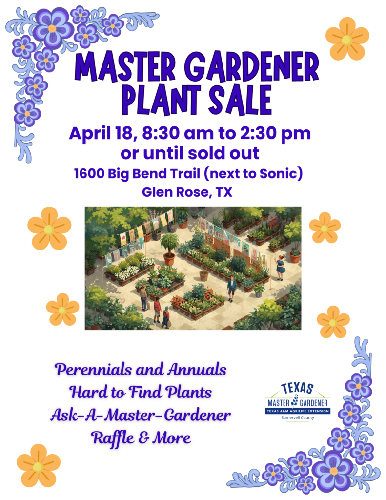 Flyer advertising 2026 Plant Sale